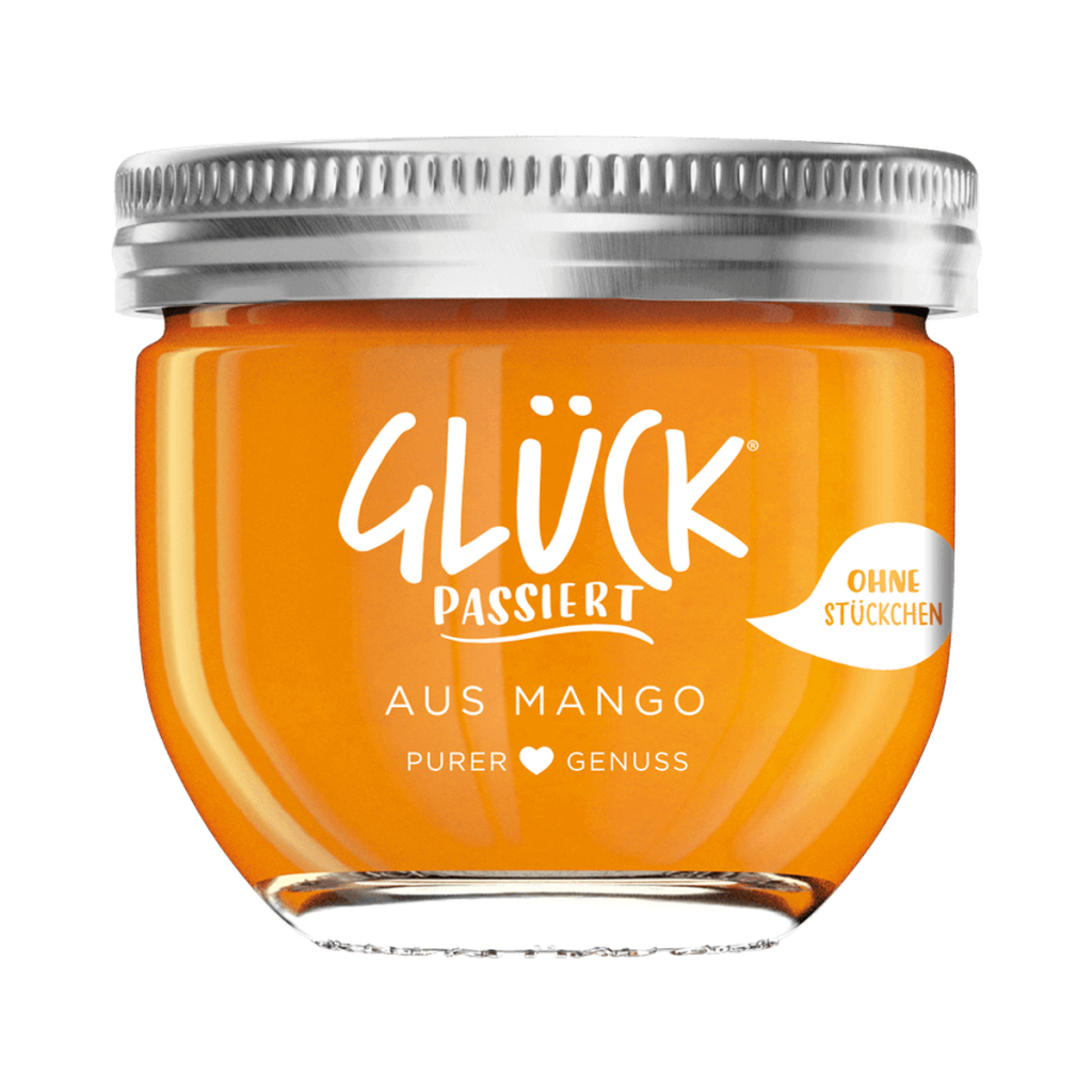 Glück Passiert Fruchtaufstrich Mango 230g