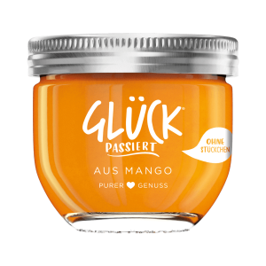 Glück Passiert Fruchtaufstrich Mango 230g