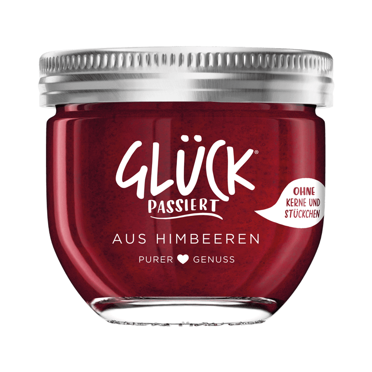 Glück Passiert Fruchtaufstrich Himbeere 230g