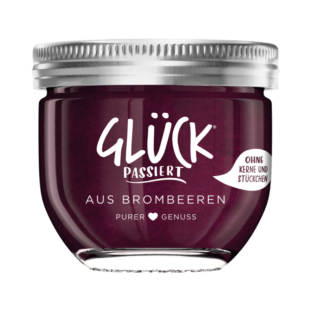 Glück Passiert Fruchtaufstrich Brombeere 230g