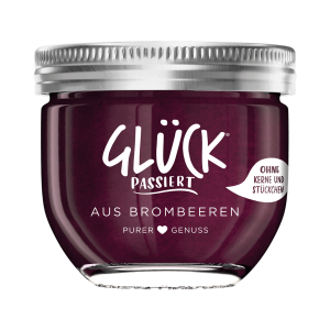 Glück Passiert Fruchtaufstrich Brombeere 230g