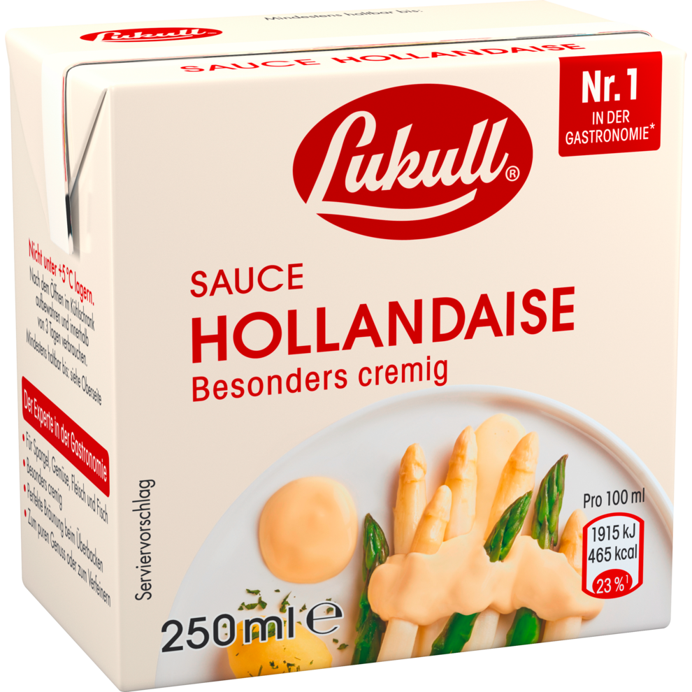 Lukull Sauce Hollandaise 250ml