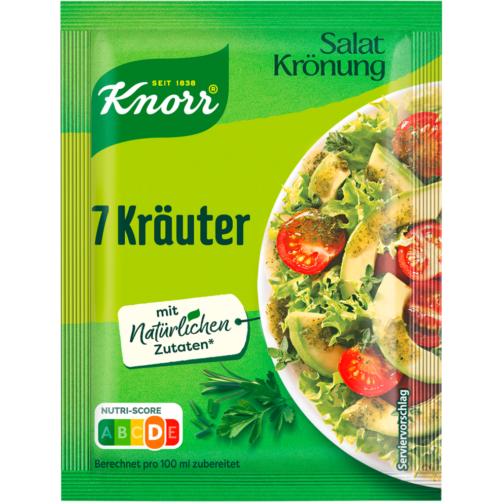 Knorr Salatkrönung trocken 7 Kräuter für 450ml 40g