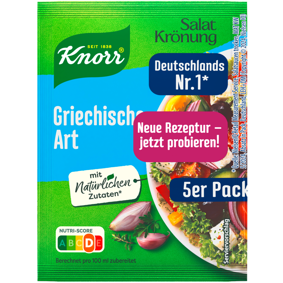 Knorr Salatkrönung trocken Griechische Art für 450ml 45g