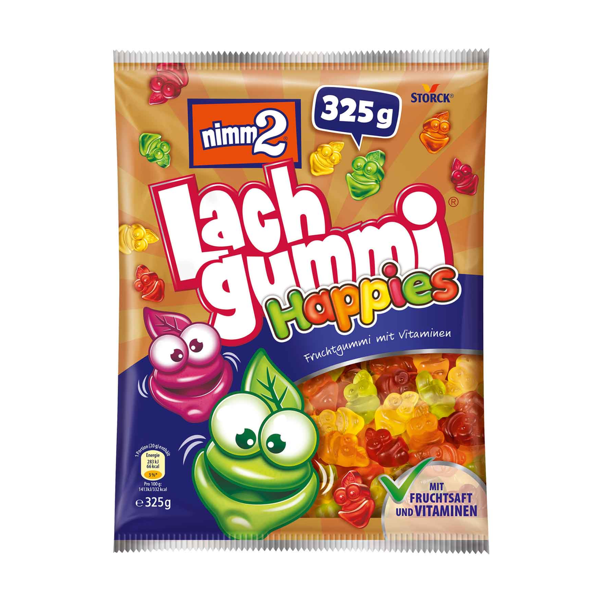 Nimm2 Lachgummi Happies 325g