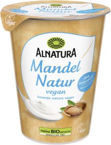 Bio Alnatura миндаль натуральный веганский 400g