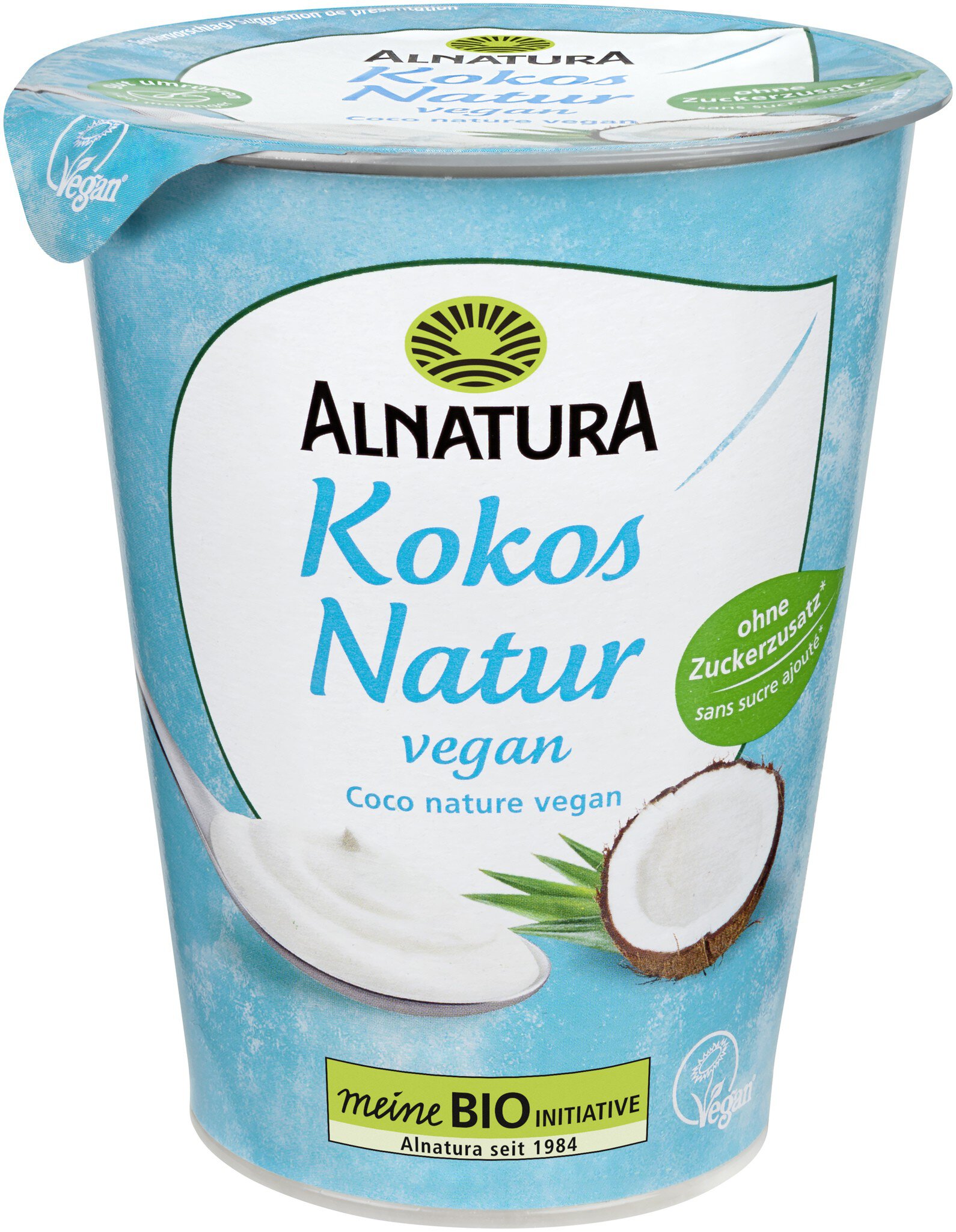 Bio Alnatura кокос натуральный веганский 400g