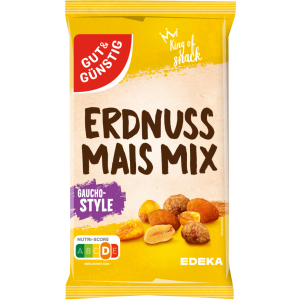 GUT&GÜNSTIG Erdnuss-Mais-Mix 200g