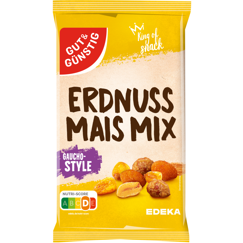 GUT&GÜNSTIG Erdnuss-Mais-Mix 200g