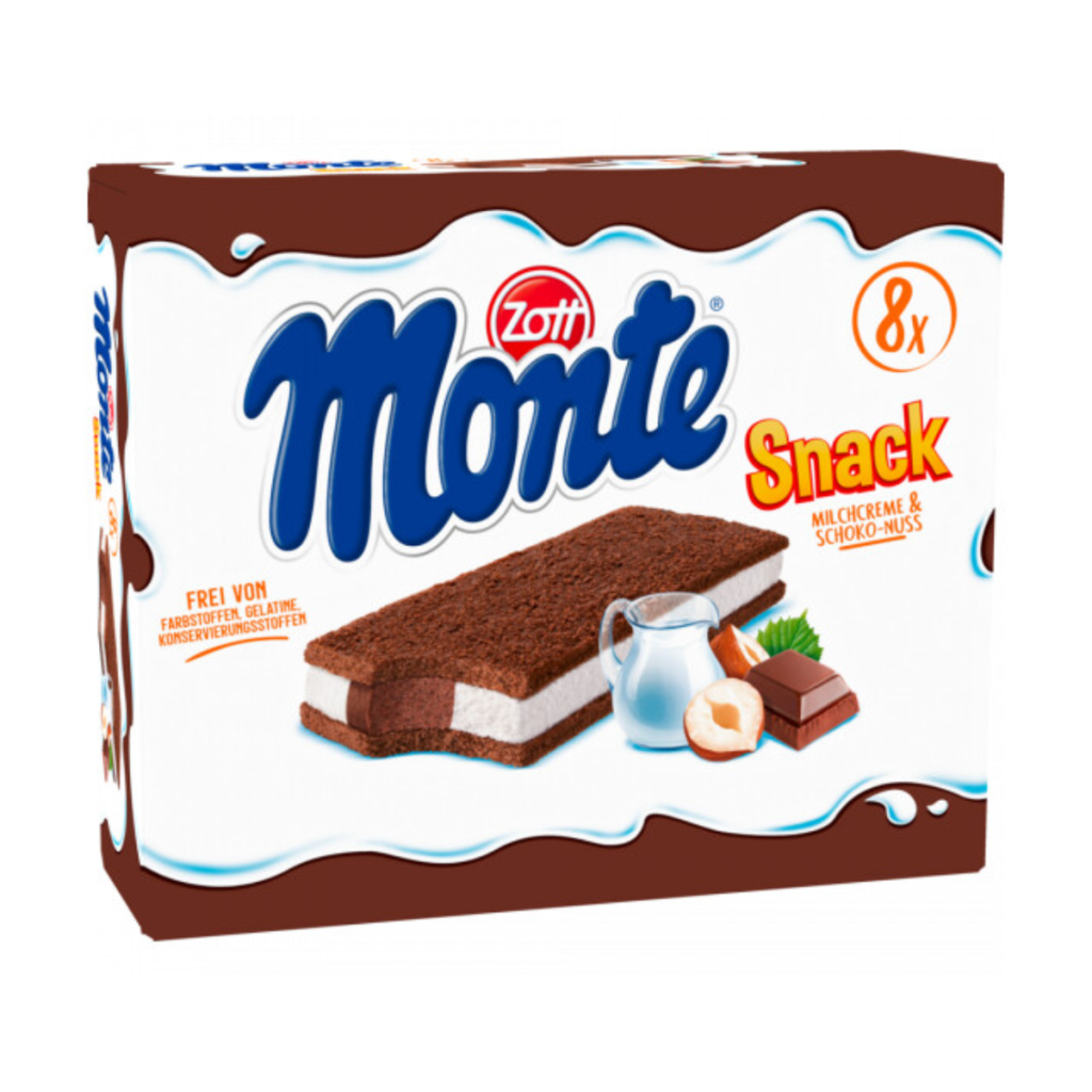 Zott Monte Snack Schoko 8x29g