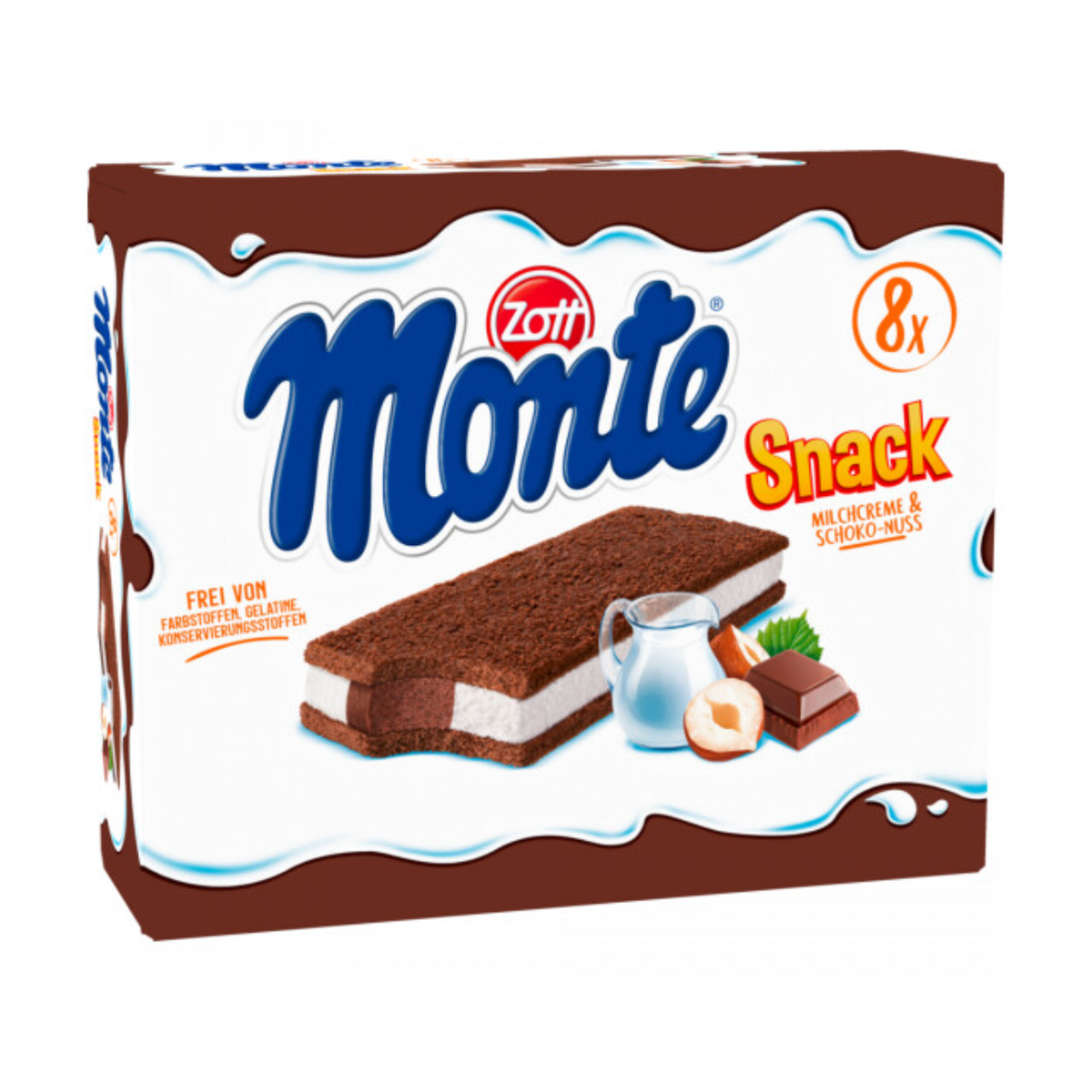 Zott Monte Snack Schoko 8x29g