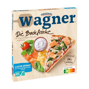 ASC Wagner Die Backfrische Lachs Spinat 350g