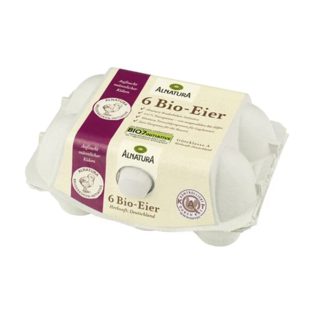 Bio Alnatura Bruderhahn Eier vGK 6ST