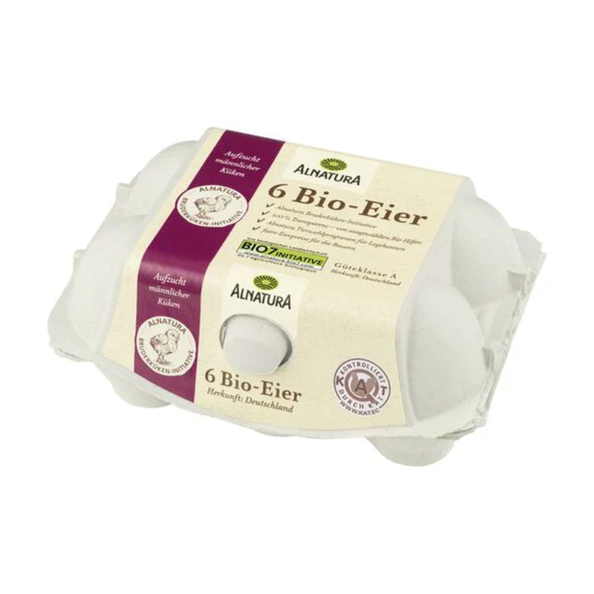 Bio Alnatura Bruderhahn Eier vGK 6ST