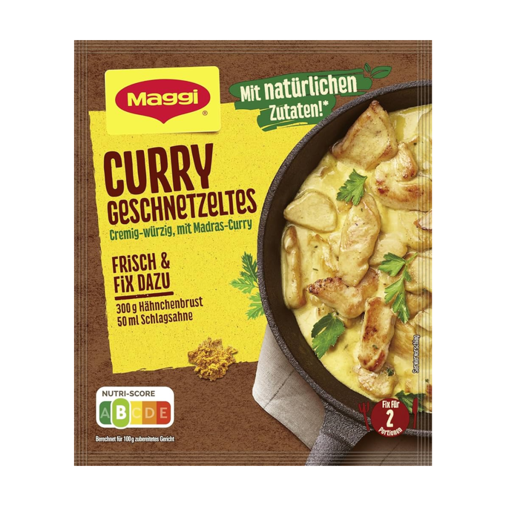 Maggi Fix Curry Geschnetzeltes 41g