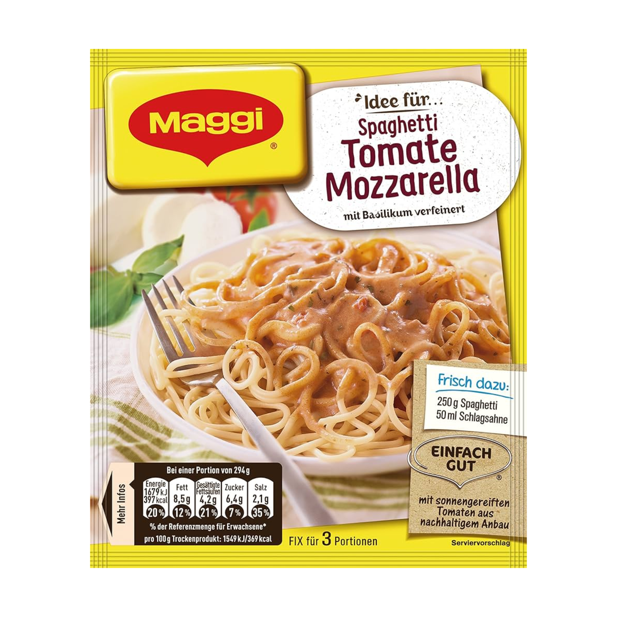 Maggi Fix спагетти томат моцарелла 40g