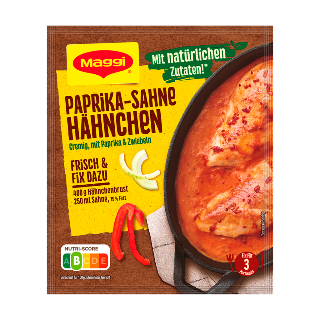 Maggi Fix паприка сливки курица 31g