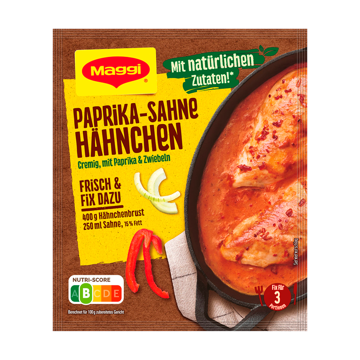 Maggi Fix паприка сливки курица 31g
