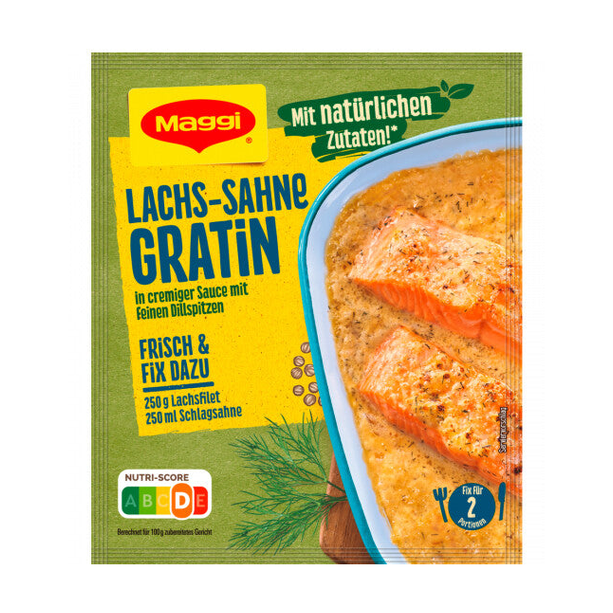 Maggi Fix Lachs Sahne Gratin 26g