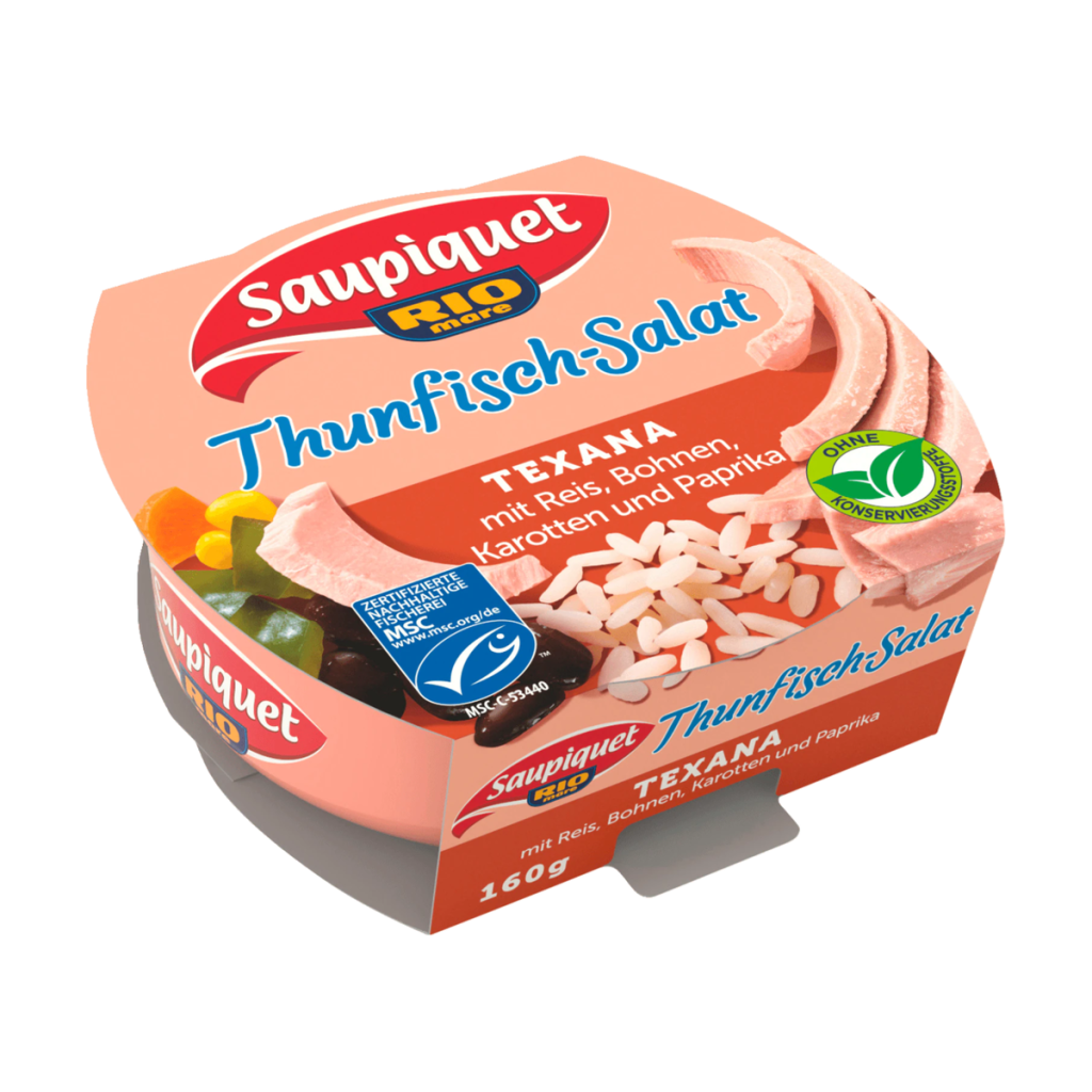 MSC Saupiquet Thunfisch-Salat Texana 160g