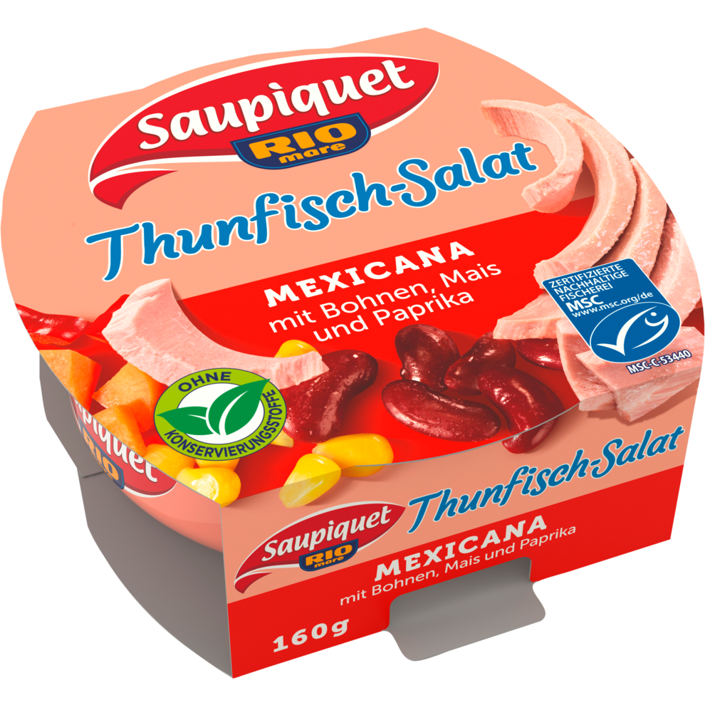 MSC Saupiquet Thunfisch-Salat Mexicana 160g