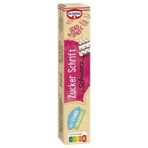 Dr.Oetker Zuckerschrift Schwarz 25g