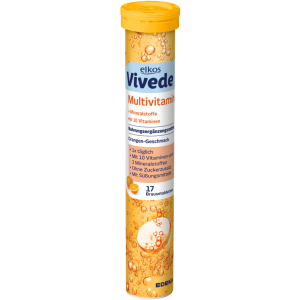 EDEKA elkos VIVEDE Multivitamin Brausetabletten 17ST 102g