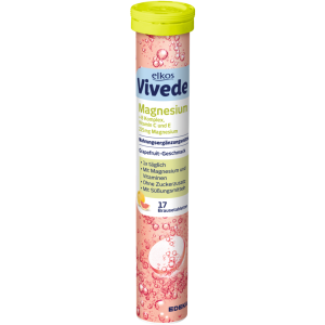 EDEKA elkos VIVEDE Magnesium Brausetabletten 17ST 102g