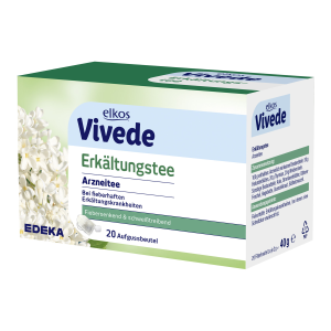 EDEKA elkos VIVEDE Erkältungstee 20ST 40g
