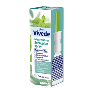 EDEKA elkos VIVEDE Meerwasser Schnupfenspray 20ml