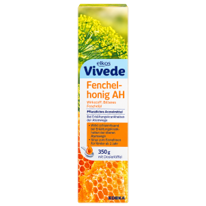 EDEKA elkos VIVEDE Fenchelhonig AH 350g