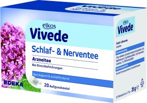 EDEKA elkos VIVEDE  Schlaf-und Nerventee 20ST 35g
