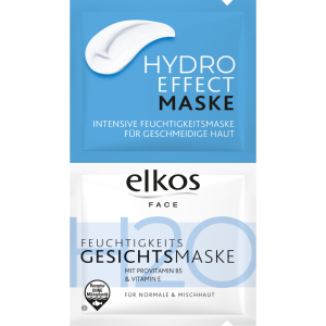 EDEKA elkos FACE Hydro Maske 2x8ml