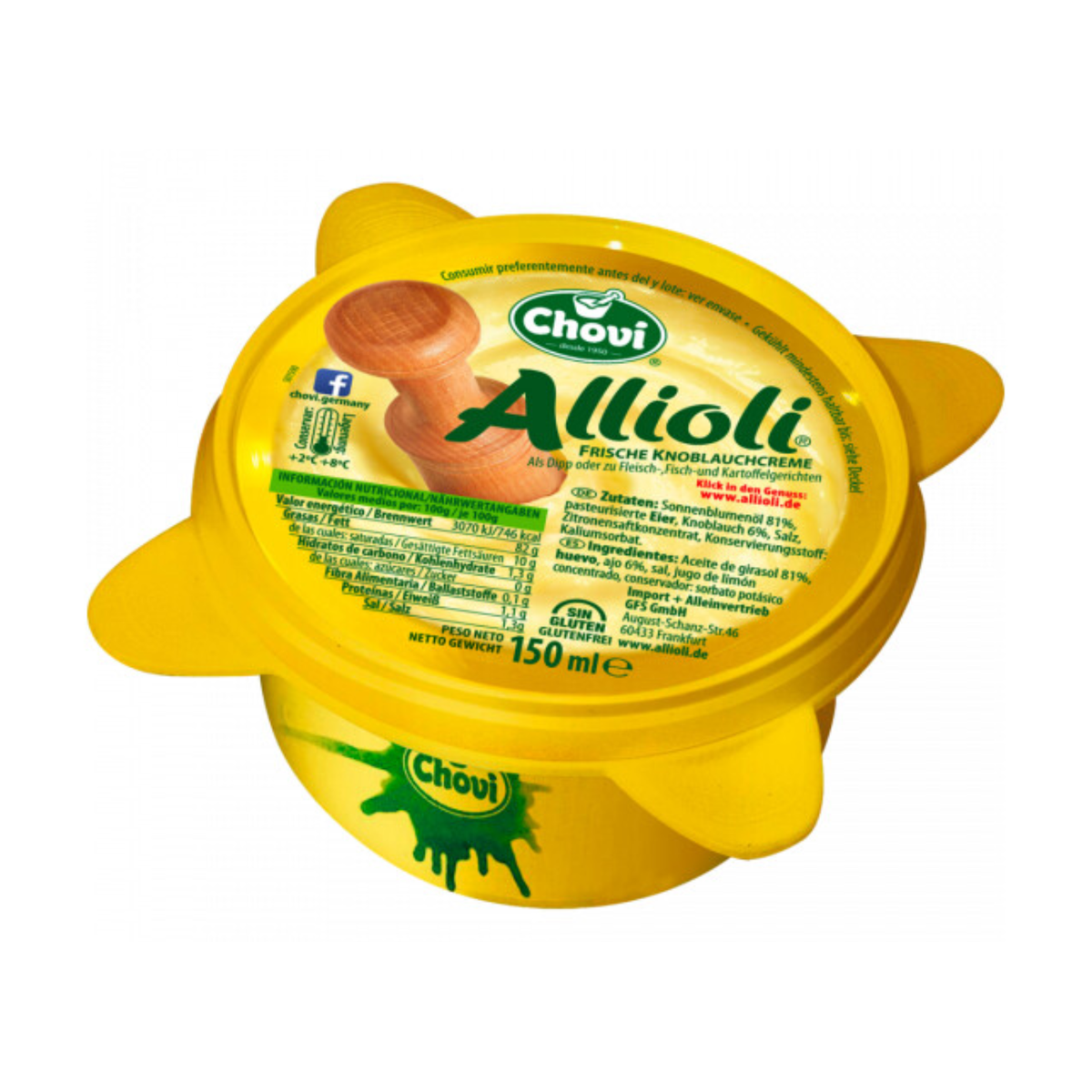 Chovi Allioli Knoblauch Dip 150ml