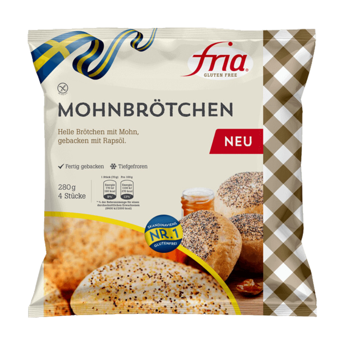 Fria Mini-Mehrkornbaguette 280g