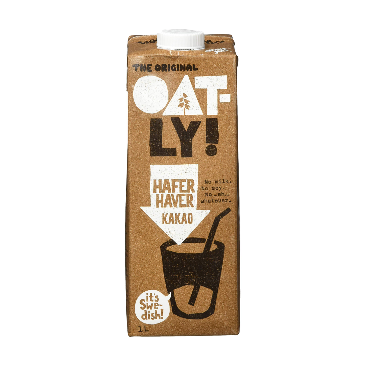 Oatly Овсяный напиток какао 1l