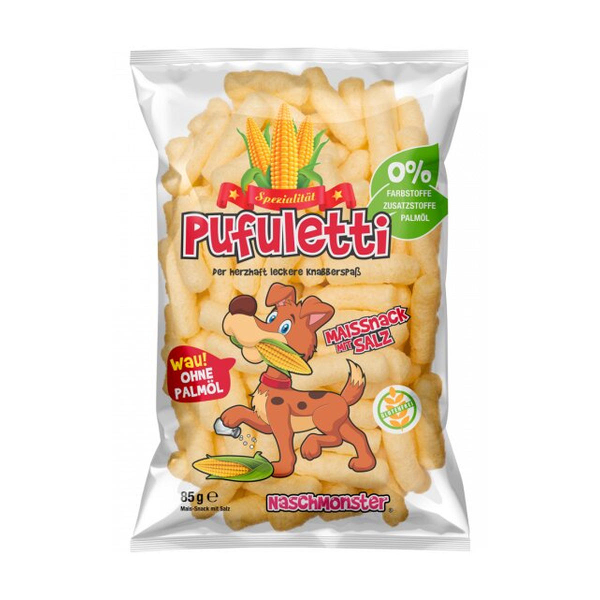 Pufuletti Original Natur ohne Palmöl 85g