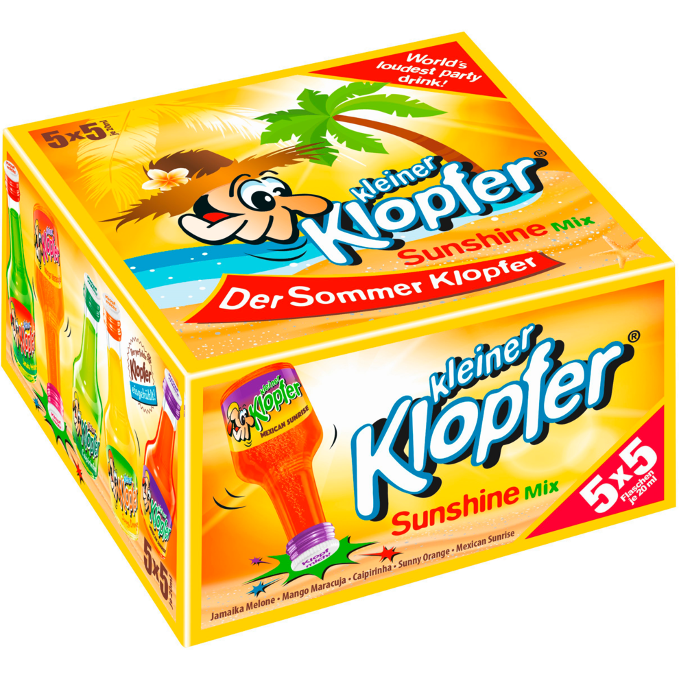 Kleiner Klopfer Sunshine Mix 5-fach 15/16/17% 25x0,02l