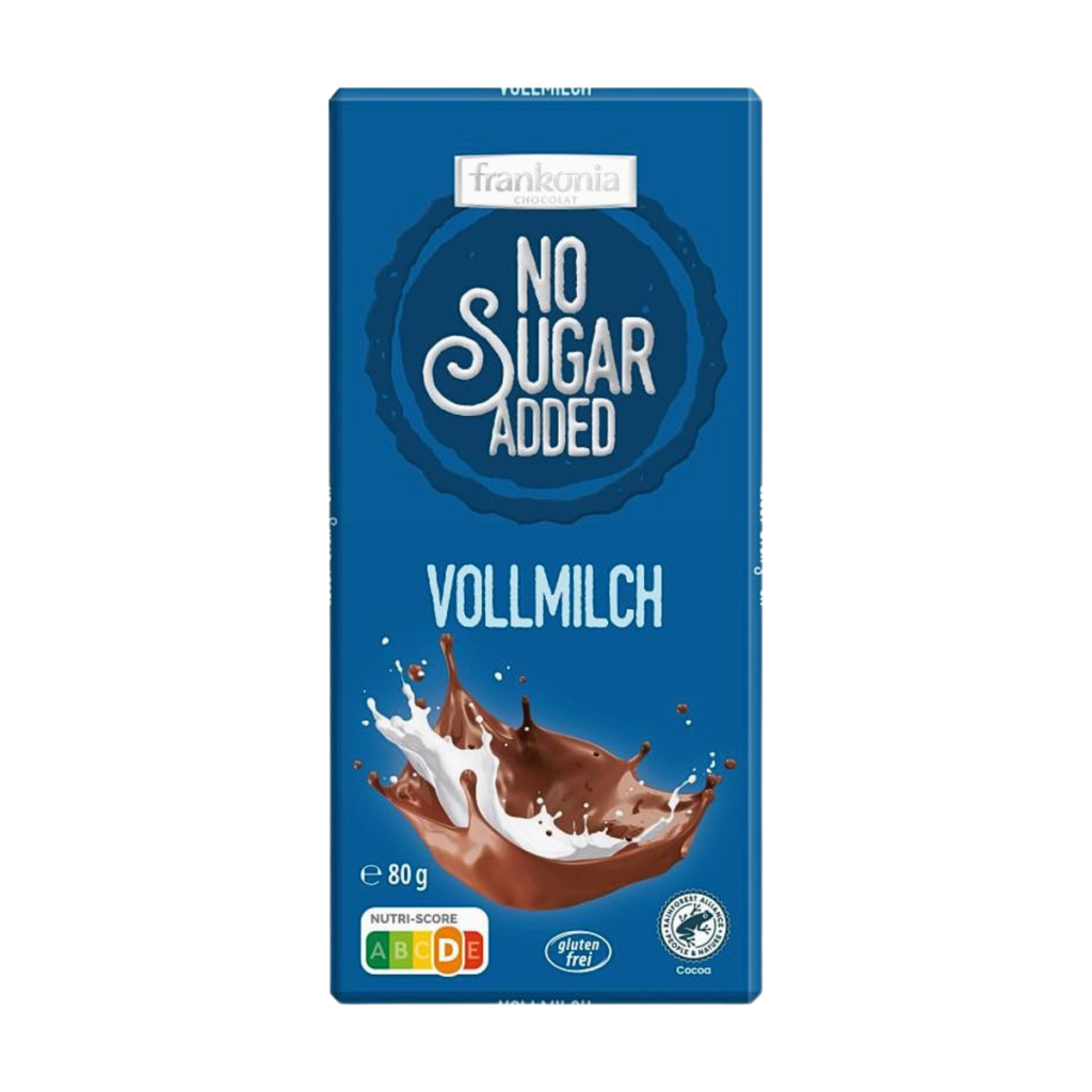 Frankonia Vollmilch-Tafel no sugar 80g