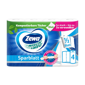 Zewa Wisch&Weg Sparblatt 4x74BL