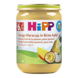 Bio Hipp Mango-Maracuja in Birne-Apfel ab 6.Monat 190g