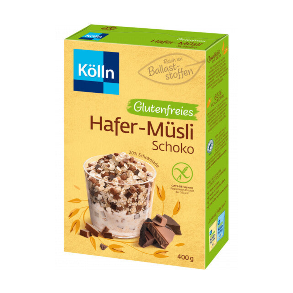 Kölln zartes Hafer-Müsli Schoko glutenfrei 400g