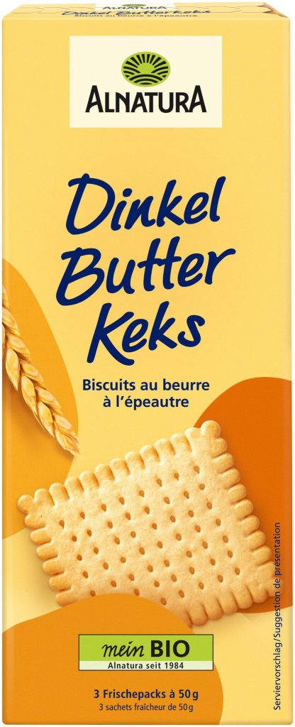 Bio Alnatura Dinkel-Butterkeks 150g
