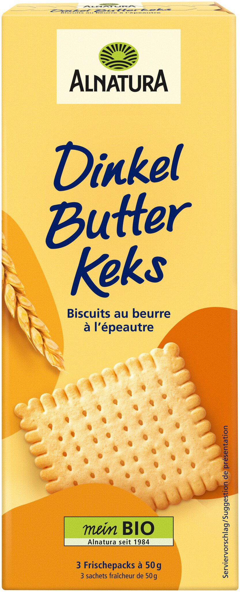 Bio Alnatura Dinkel-Butterkeks 150g