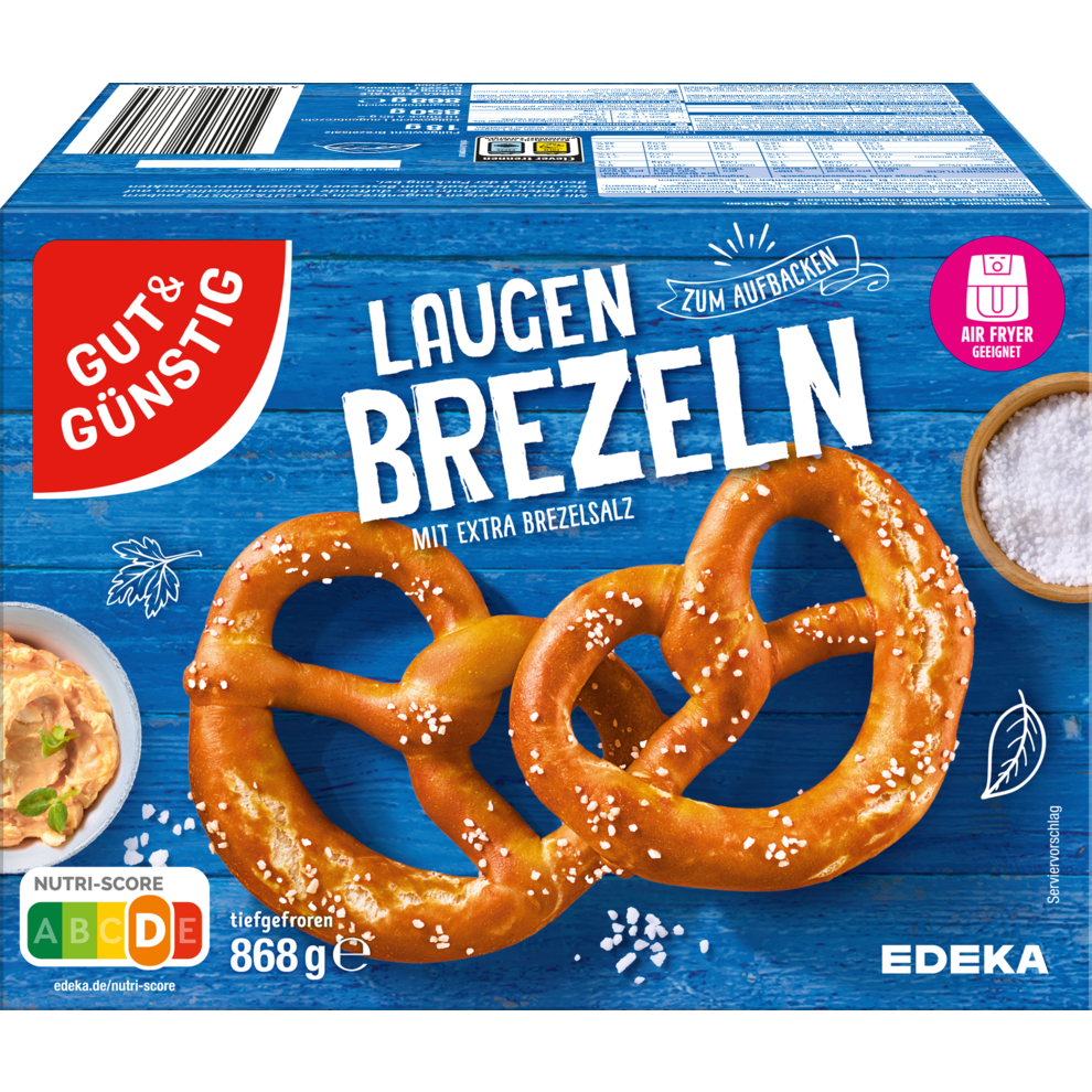 GUT&GÜNSTIG Laugenbrezeln 868g