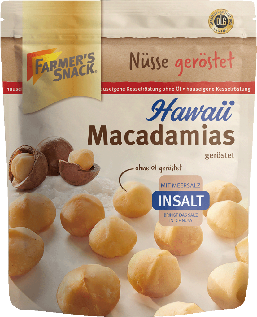 Farmers Snack Hawaii Macadamia geröstet&gesalzen 100g
