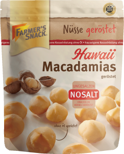 Farmers Snack Hawaii Macadamia geröstet ohne Salz 100g