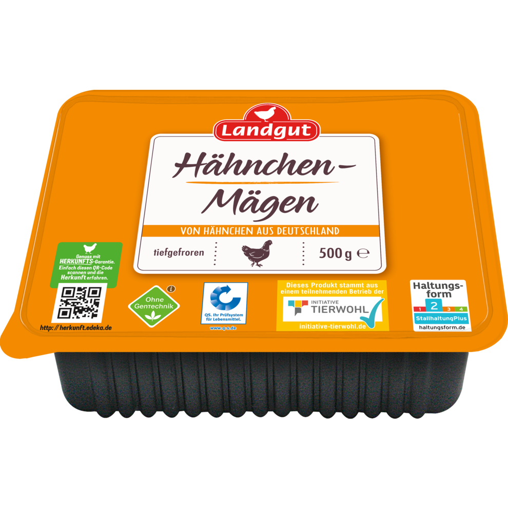 LANDGUT Hähnchenmägen 500g VLOG QS ITW