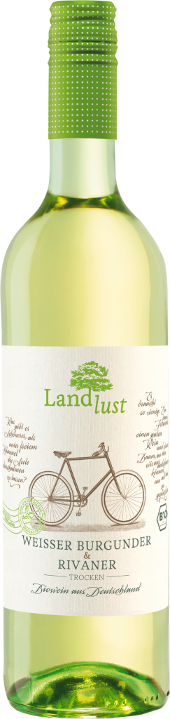 Bio Landlust Weißer Burgunder&Rivaner QbA trocken 0,75l