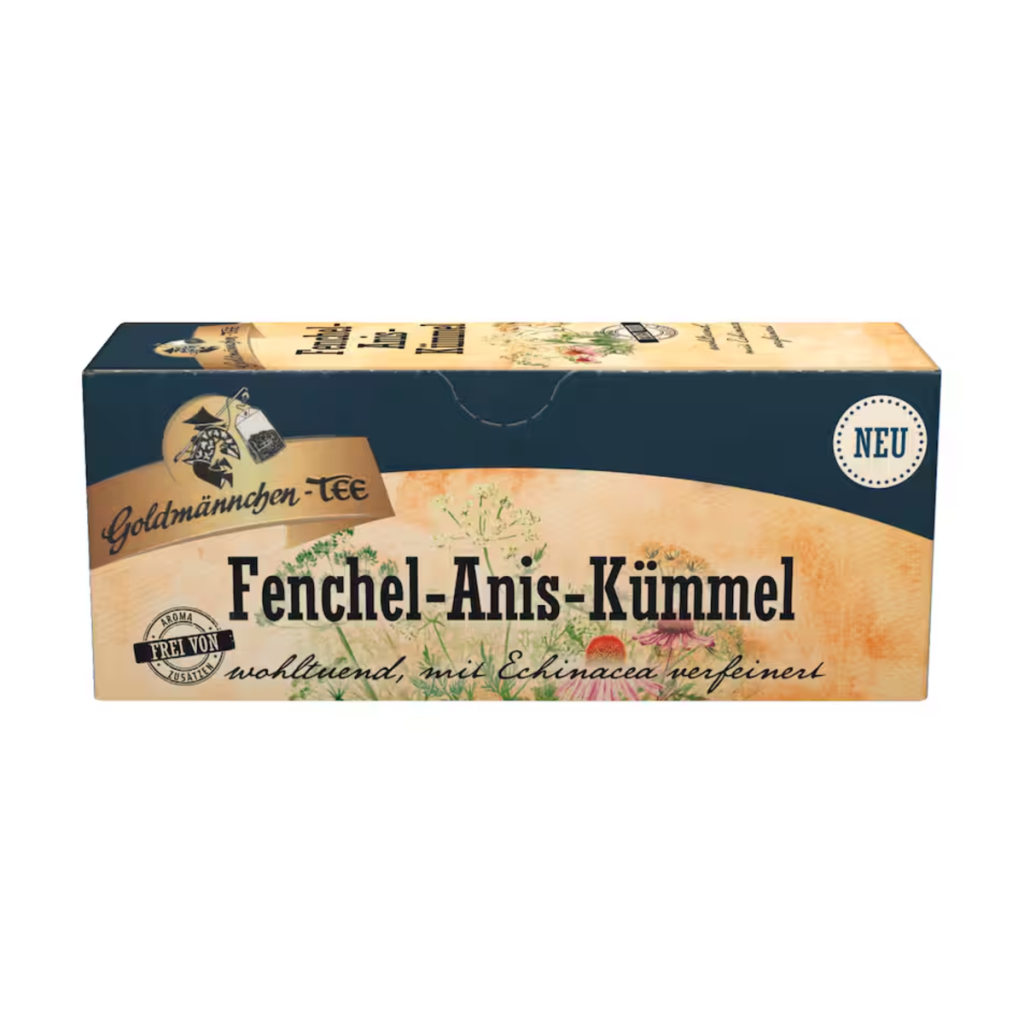 Goldmännchen-Tee Fenchel-Anis-Kümmel mit Echinacea 25ST 50g